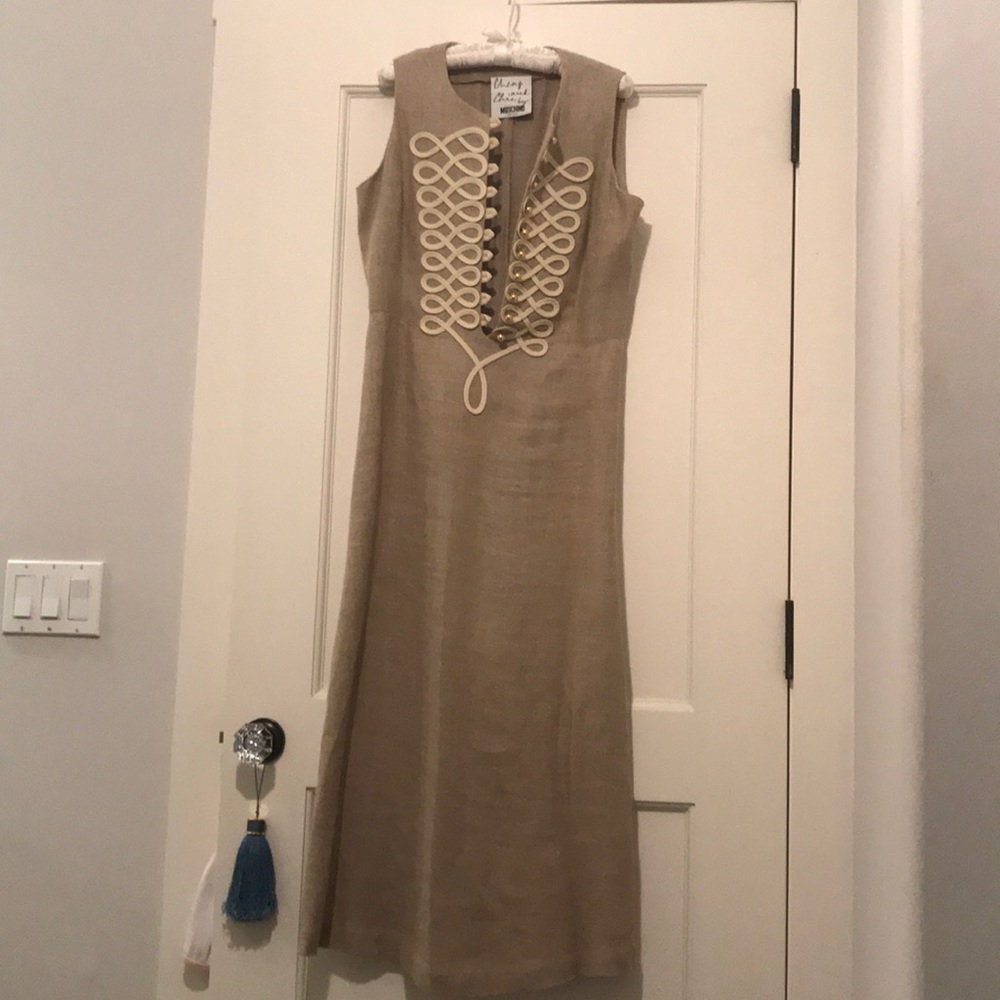 Moschino Cheap and Chic linen dress
